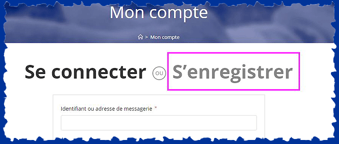 Création Compte Client - étape 02