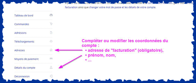 Création Compte Client - étape 4