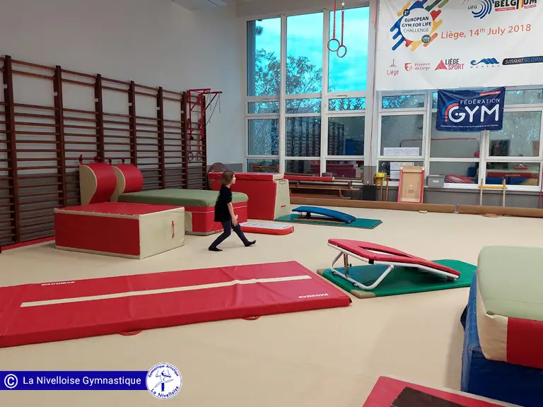 Gymnase à l'école de Maillebotte à Nivelles