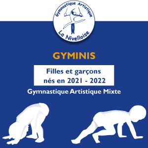 Illustration gymnastique artistique – Le groupe des Gyminis.